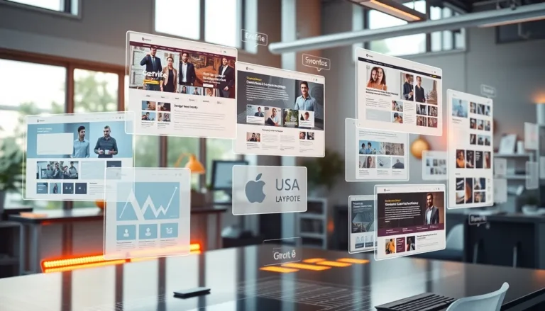 content layout ideas for websites-title