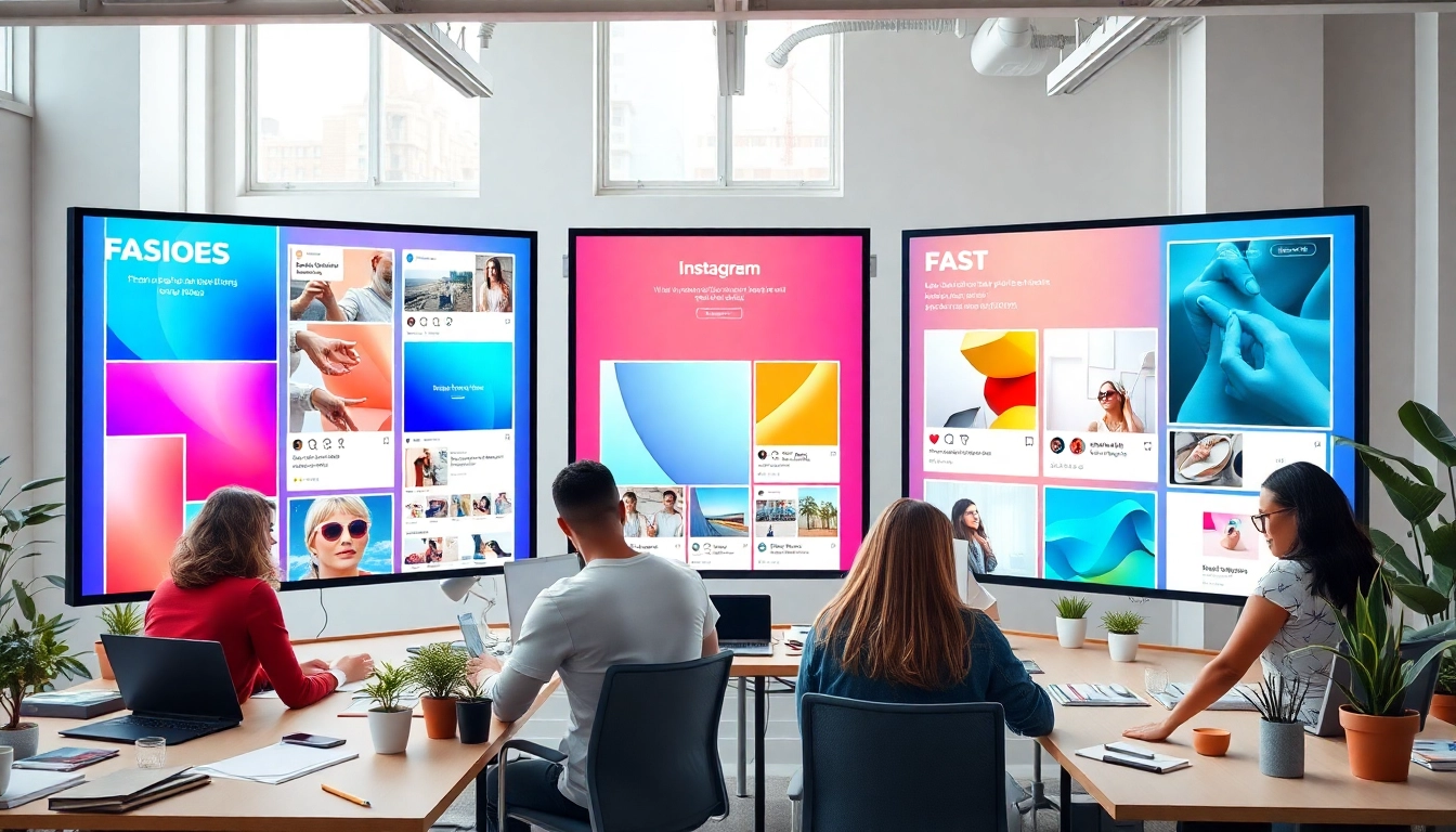 content templates for Instagram-title