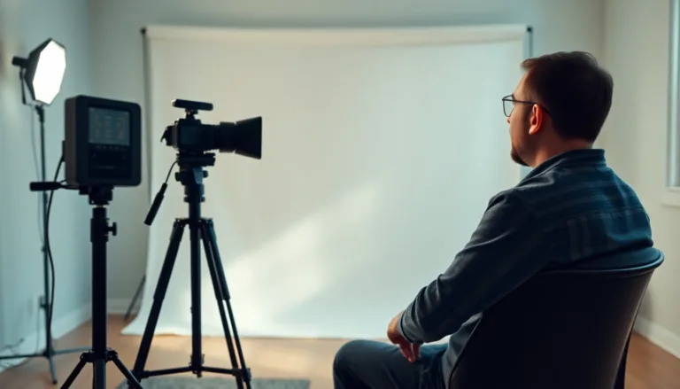 lighting setup for video recording-title