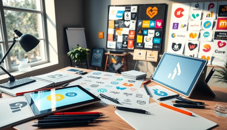 logo design ideas for business-title