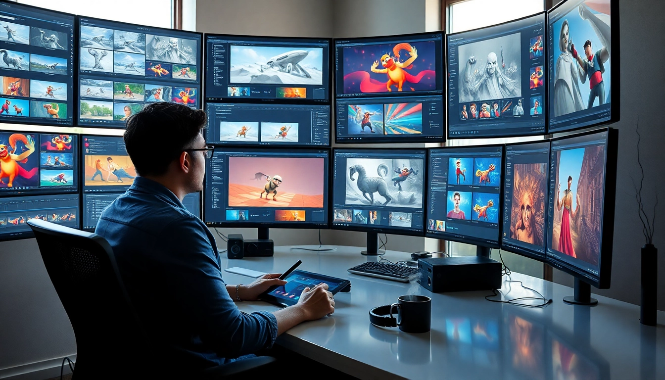 video animation workflow process-title