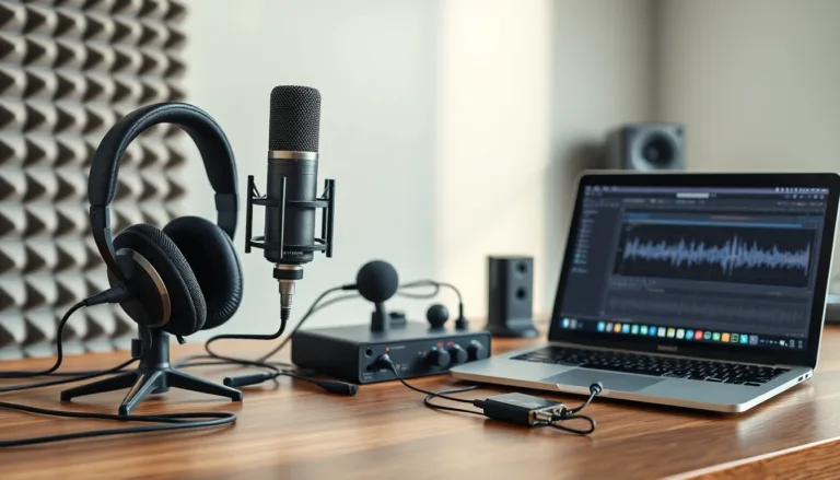 audio review equipment-title