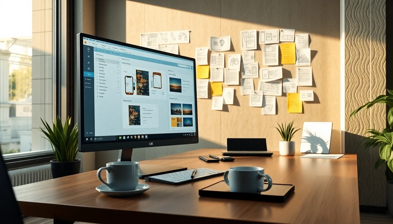 design workflow for UX projects-title